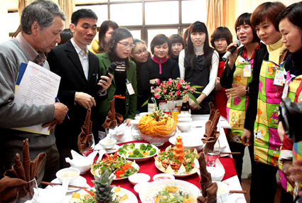 HỘI THI “ĐẦU BẾP TÀI NĂNG HANDICO” – TÔN VINH NÉT ĐẢM ĐANG CỦA NỮ CBCNV HANDICO
